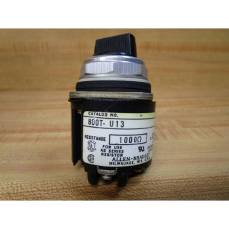 Allen Bradley 800T-U13 Potentiometer 800TU13 Series P - Refurbished