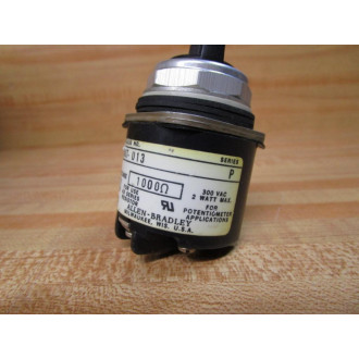 Allen Bradley 800T-U13 Potentiometer 800TU13 Series P - Refurbished