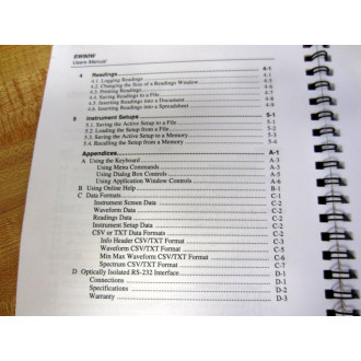 Fluke 4822 872 80226 FlukeView ScopeMeter Software Users Manual - New No Box