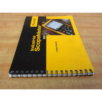 Fluke 4822 872 00743 Industrial ScopeMeter Users Manual - Used