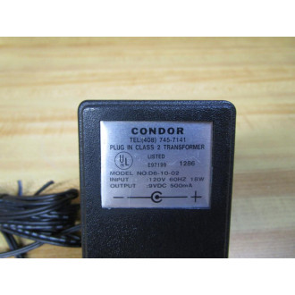 Condor D6-10-02 AC Adaptor D61002