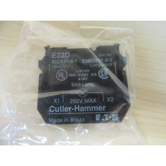 Cutler HammerEaton E22NB2X4 Push Button Switch
