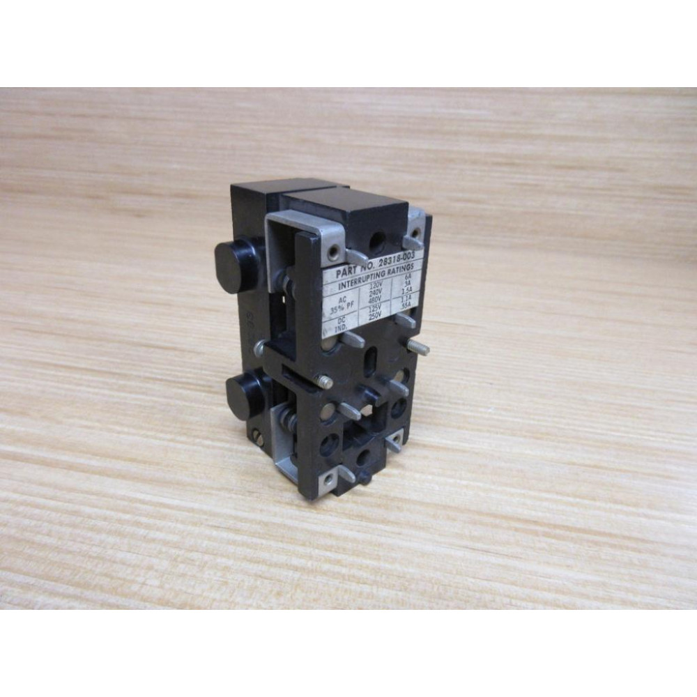 Hubbell 28318-003 PBP Pushbutton Insert 28318003 - New No Box