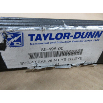 Taylor Dunn 85-498-00 Leaf Spring 8549800 - New No Box