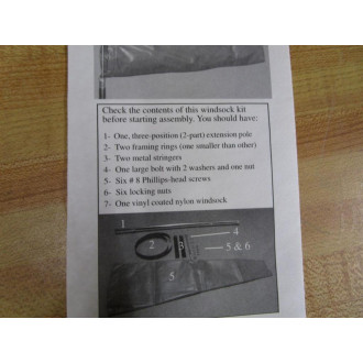 SkyOx 600-746-560 Windsock Kit 27"