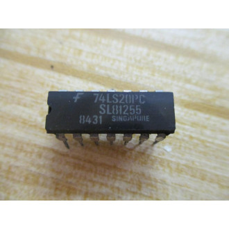Fairchild 74LS20PC Integrated Circuit (Pack of 2) - New No Box