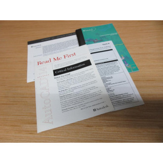Autodesk 00114-014808-9300 AutoCAD Release 14 - Used
