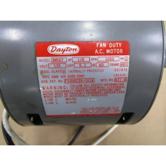 Dayton 3M587 Fan Duty AC Motor K77 8 Tested - Used
