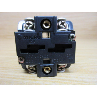 Senasys PTCG Micro Switch Contact Block - New No Box