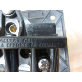 Delta-Q 602529 48V Charger Receptacle SILVER-PLATED V2F - New No Box