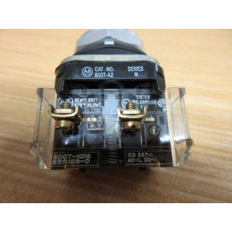 Allen Bradley 800T-A2D2 Button Black Ser N - New No Box