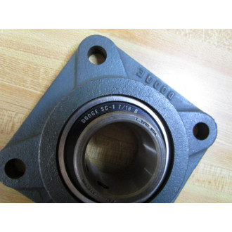 Dodge SC-1 716 B 4 Bolt Flange Bearing SC1716B - New No Box