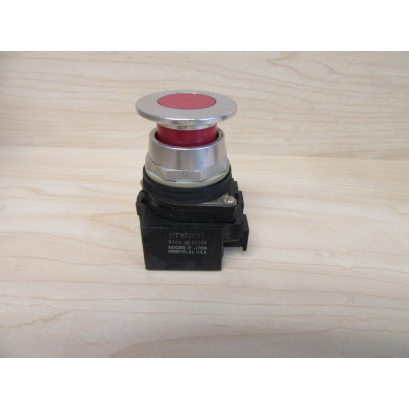 Honeywell Micro Switch PTY2091 Push Pull Switch - Used