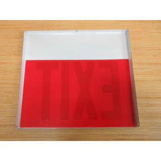 Generic EXIT 10-12" x 11-58" Exit Sign Cover Panels (Pack of 2) - New No Box