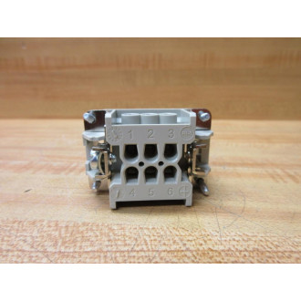 Epic Lapp 10190000 Terminal Insert H-BE 6 SSDR - New No Box