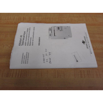 Groupe Schneider VD0C32Q302 Altistart 46 Users Manual - Used