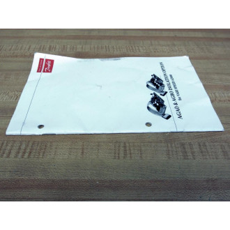 Danfoss 176R0164 AGAO and AGBO Isolation Option Manual - Used