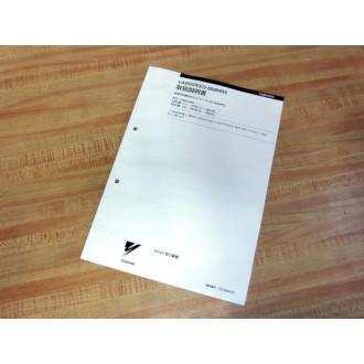 Yaskawa TOE-S656-2C Varispeed-656MR5 Instruction Manual TO-S656-2C - New No Box