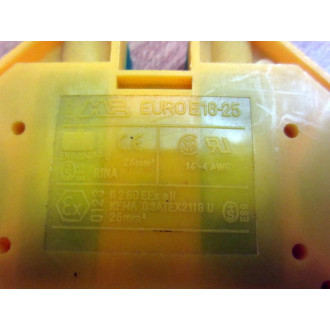 Morsettitalia EURO E16-25 Terminal Block EUROE1625 (Pack of 2) - New No Box