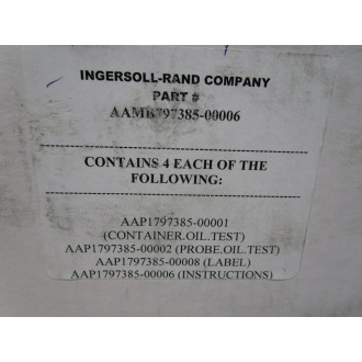 Ingersoll-Rand AAMB797385-00006 Oil Sample Test Kit