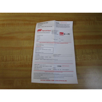 Ingersoll-Rand AAMB797385-00006 Oil Sample Test Kit
