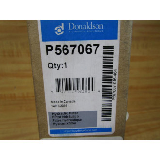 Donaldson P567067 Hydraulic Filter