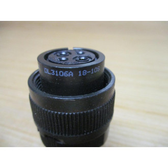 Amphenol DL3106A18-10S Circular Connector DL3106A1810S - New No Box