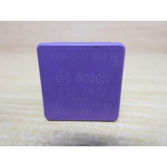 Bosch V23234-A0001-Y037 Relay 0 332 209 151 (Pack of 3) - New No Box