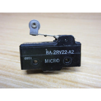 Micro Switch BA-2RV22-A2 Switch BA2RV22A2 (Pack of 2) - Used