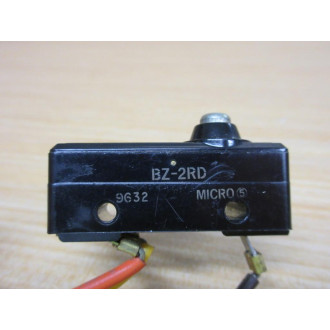 Micro Switch BZ-2RD Honeywell Basic Switch Plunger BZ2RD (Pack of 2) - Used