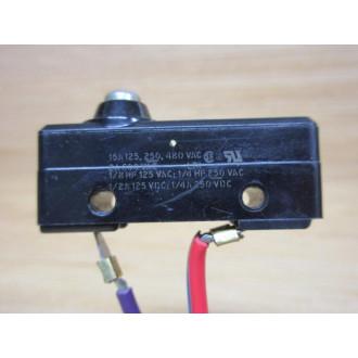 Micro Switch BZ-2RD Honeywell Basic Switch Plunger BZ2RD (Pack of 2) - Used