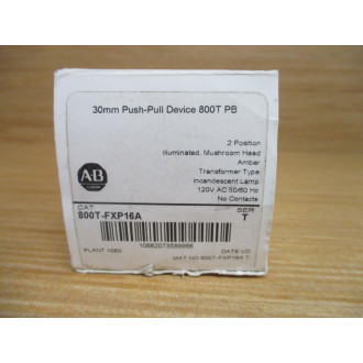 Allen Bradley 800T-FXP16A PushPull Operator 800TFXP16A