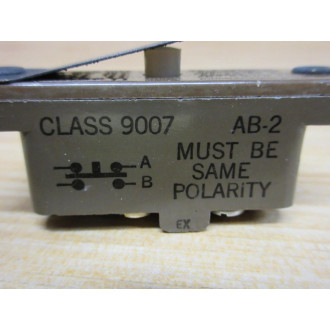 Square D 9007 AB-2 Snap Switch 9007AB2 Brown - New No Box