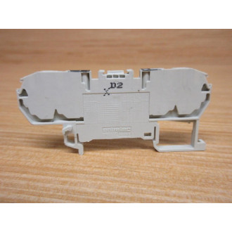 Entrelec D2.55. Terminal Block D255 Gray (Pack of 6) - Used