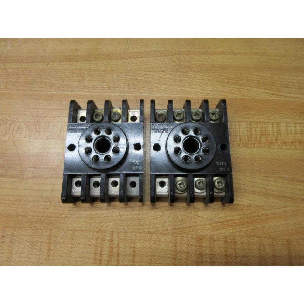 Keyswitch KF8 Relay Socket Chipped (Pack of 2) - Used