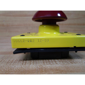 Rees 00662-002 Red Mushroom Pushbutton Switch 00662002 - New No Box