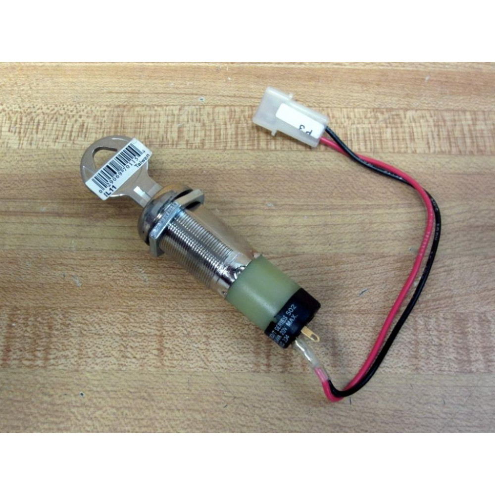 ECI 502 Key Switch Lock wKey ECIT Series 502 IL11 - Used ECI 502 Key Switch Lock wKey ECIT Series 502 IL11 - Used