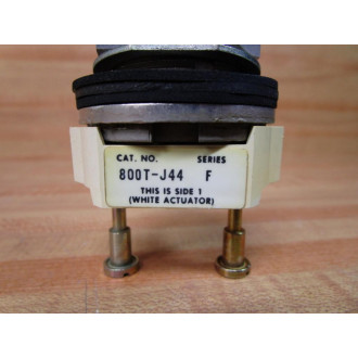 Allen Bradley 800T-J44 Keyed Selector Switch Series F 1 Key - Used