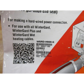 Raychem WGRD-H900-G Pentair Power Connection Kit 000667-000