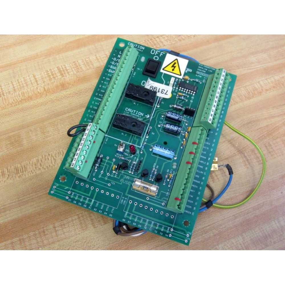 Safeline SLP30 PS Connection PCB ISS.7 - Used