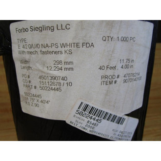Forbo Siegling 50224445 Conveyor Belt