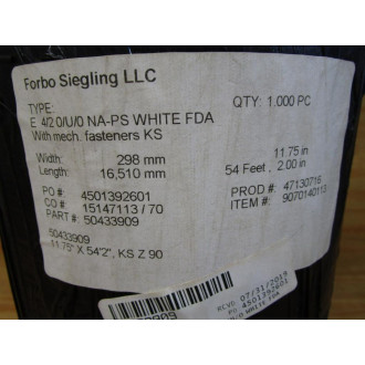Forbo Siegling 50433909 Conveyor Belt