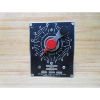 Industrial Timer TDAF-15M Vintage Antique Timer TDAF15M - Used