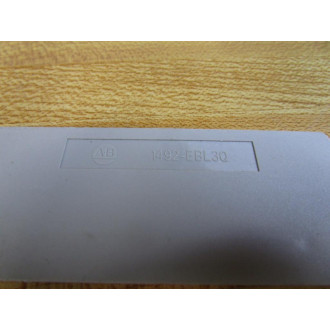 Allen Bradley 1492-EBL3Q End Barrier 1492EBL3Q Gray (Pack of 24) - New No Box