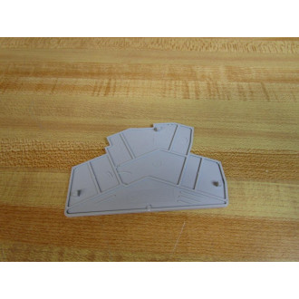 Allen Bradley 1492-EBLD4 End Barrier 1492EBLD4 Gray (Pack of 19)