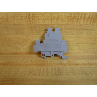 Entrelec MA2.55D2 Terminal Block MA255D2 Gray (Pack of 3) - New No Box