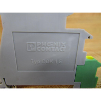 Phoenix Contact DOK 1.5 Terminal Block D0K 1.5 (Pack of 9) - New No Box