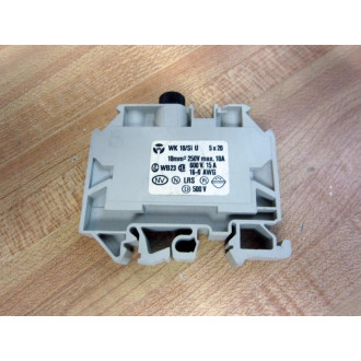 Wieland Electric WK 10Si U 5x20 Fuse Terminal Block WK10SiU5X20 (Pack of 3) - New No Box