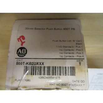 Allen Bradley 800T-KB2DXXX Push Button Selector