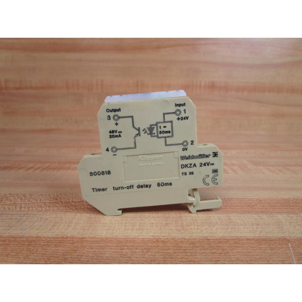 Klippon DKZA-24VDC-50MS Timer Relay 800818 - New No Box